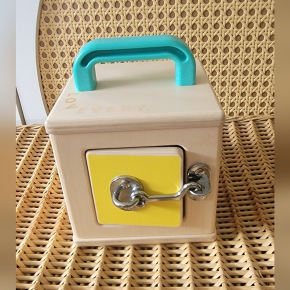 Lovevery Lock Box Wooden Toy - Picture 2 of 4